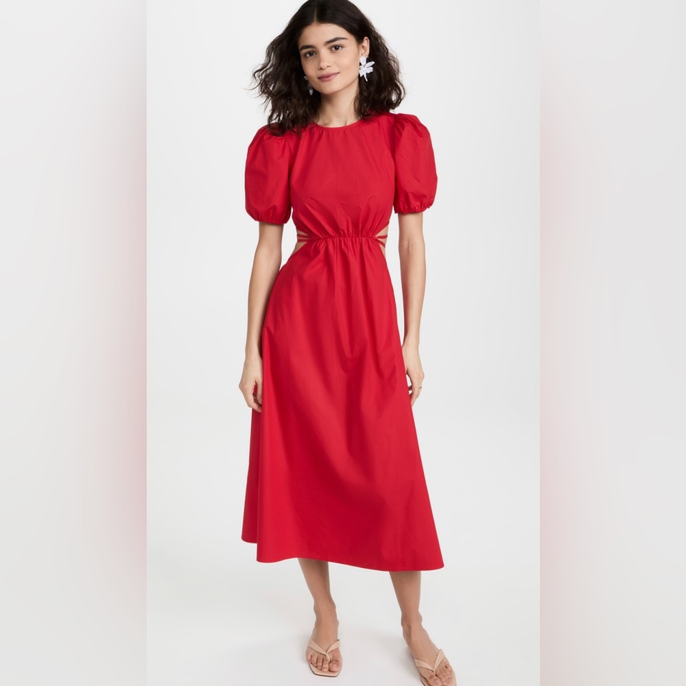 Moon River - Cutout Poplin Dress - Size M